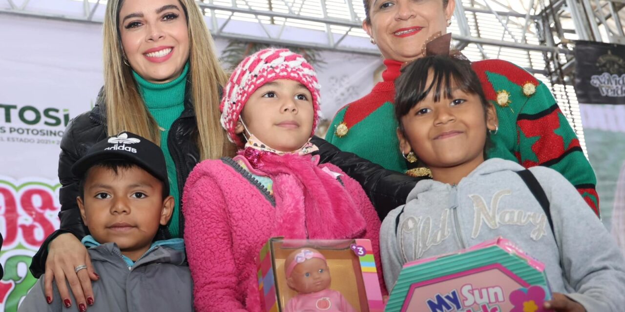 DIF estatal lleva alegría a más de 29 mil niñas y niños potosinos