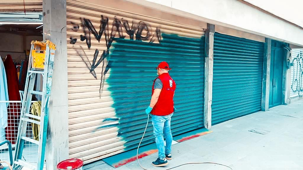 Gobierno de San Luis Capital refuerza acciones para mejorar la imagen urbana y el orden del Centro Histórico