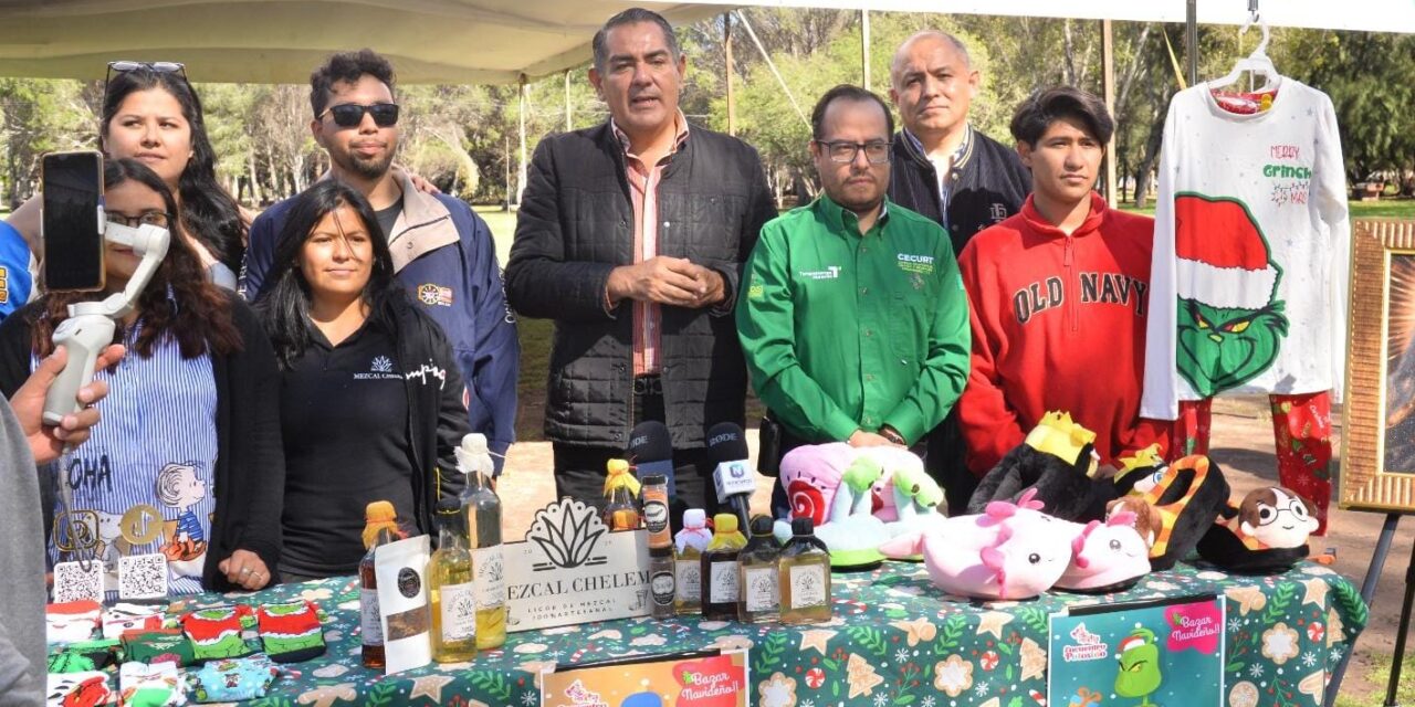 Inicia Mercadito Navideño “Encuentro Potosino” con expositores soledenses