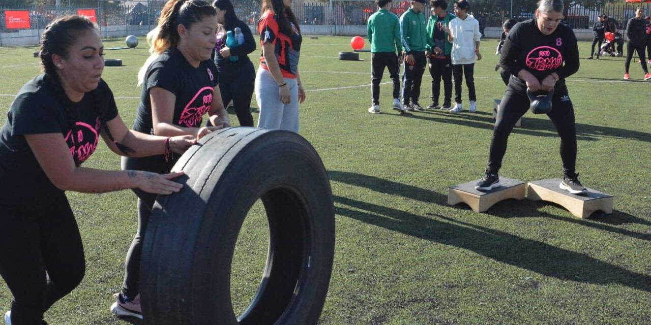 Un éxito el reto “Strongwoman 2023”, realizado por el Gobierno de la Capital en el Centro Deportivo María Cecilia