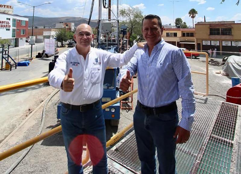 En las próximas semanas, el Alcalde Enrique Galindo conectará a la red cinco pozos de agua para abastecer los hogares potosinos