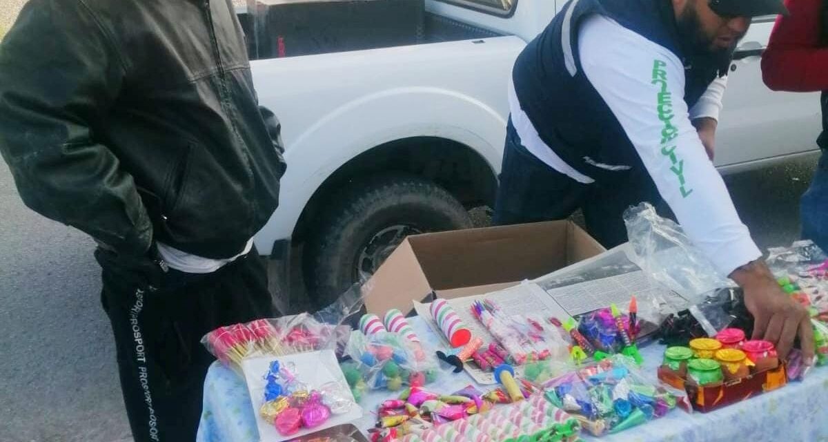 Protección Civil de Soledad refuerza operativos para vigilar la no venta de pirotecnia