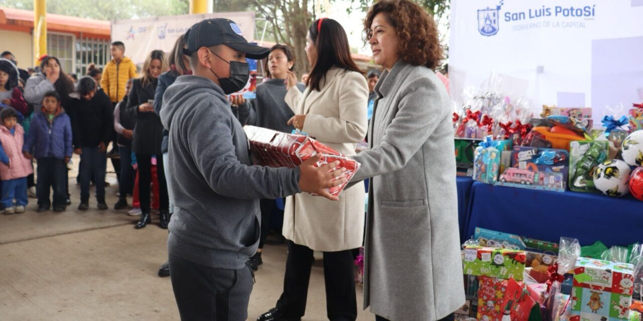 DIF Municipal beneficia a 400 niños y niñas con diversas acciones en la localidad de Milpillas