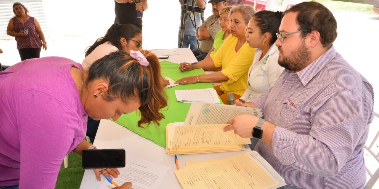 En Soledad, se rompe récord en entrega de escrituras a familias durante 2023