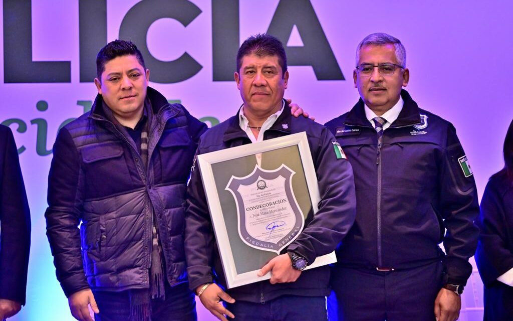 FGESLP conmemora el Día del Policía homenajeando a los Agentes de Investigación
