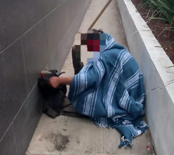 Soledad de GS redobla auxilio de personas vulnerables ante bajas temperaturas