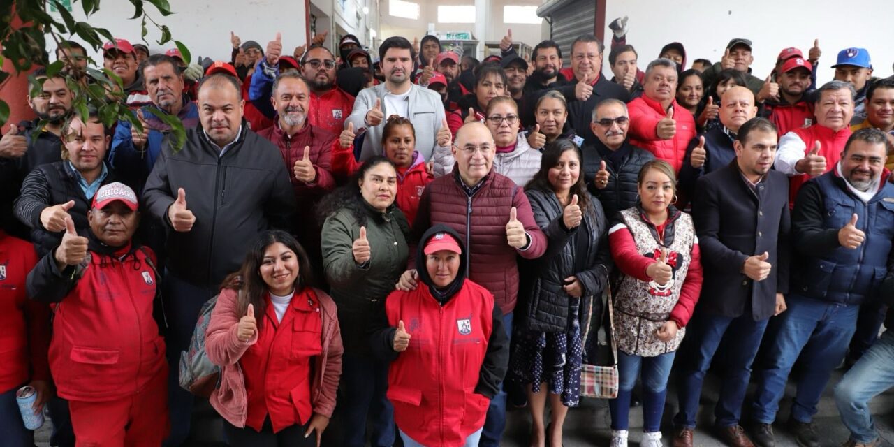 Gobierno de la Capital rescata espacios públicos y culturales, con el Día de Talacha en el mercado Camilo Arriaga