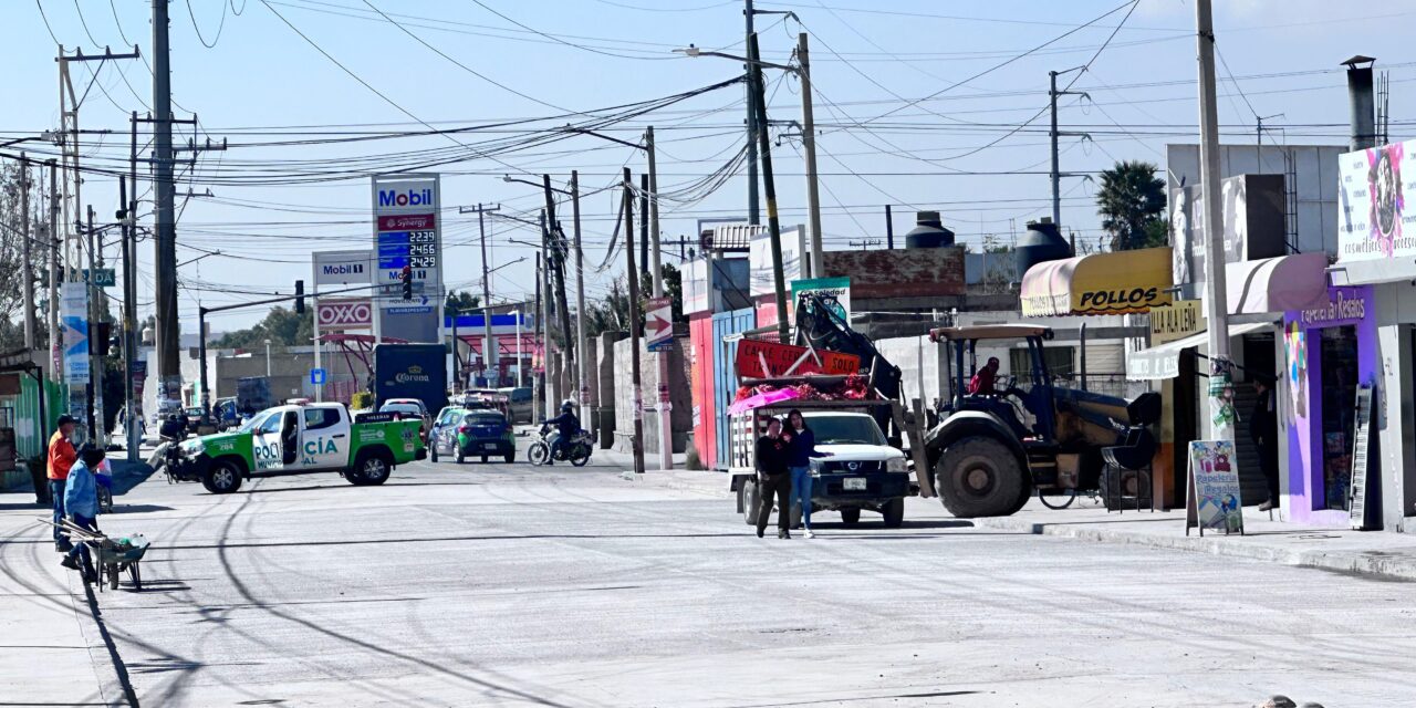 Ayto. de Soledad culmina reparación de tramo en Av. San Pedro