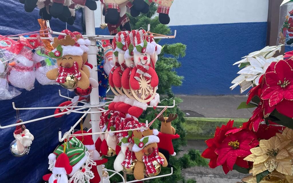 Inicia actividad comercial en feria del juguete y por temporada decembrina, en Soledad