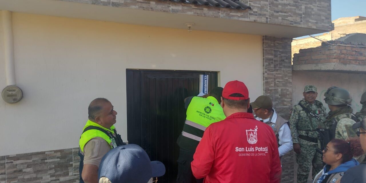 Protección Civil estatal clausura establecimiento de venta clandestina de pirotecnia