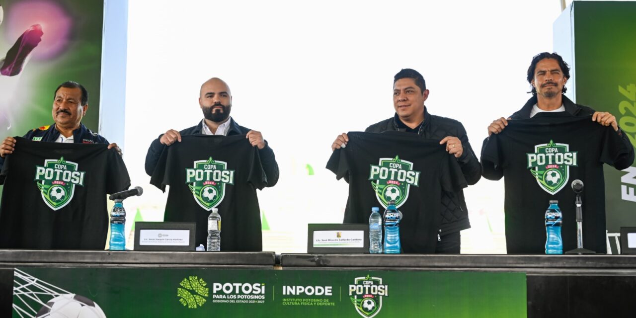 Ricardo Gallardo presenta la Copa Potosí con más premios