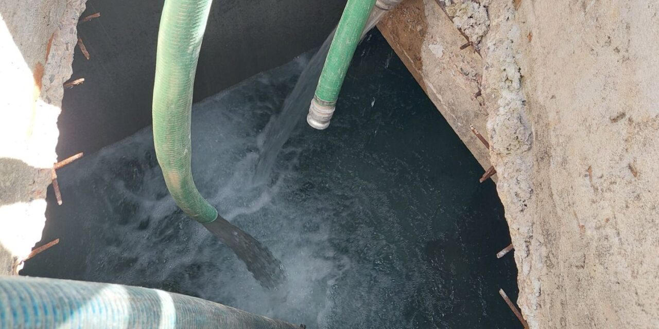 INTERAPAS surte pileta de San Leonel para mejorar suministro de agua en las zonas centro y sur de la ciudad