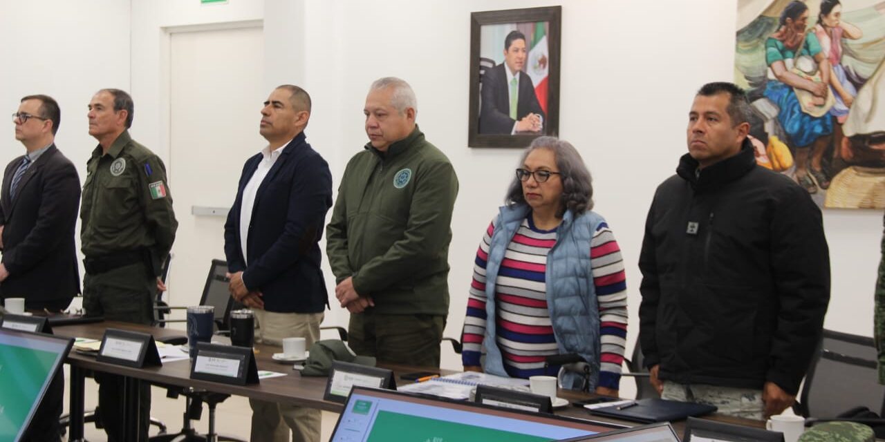 Minuto de silencio ofrecen en Mesa de Seguridad por oficial soledense.
