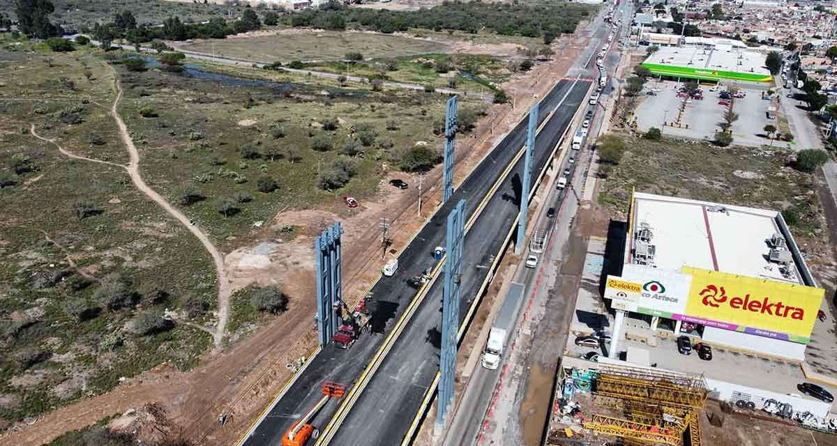 Gobierno entregará nuevo puente en Circuito Potosí a inicios de 2024
