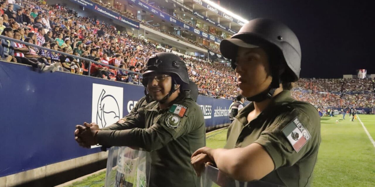 Secretaría de Seguridad Pública y Protección Ciudadana del Estado define el Plan de Acción “Estadio Seguro 2024”