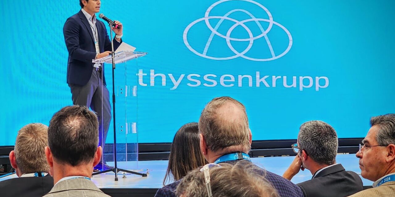Inaugura empresa Thyssenkrupp nueva planta en San Luis Potosí