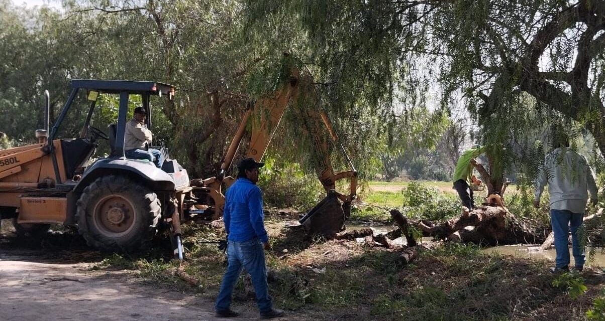 Ayuntamiento de Soledad culmina limpieza de canal en colonia La Virgen