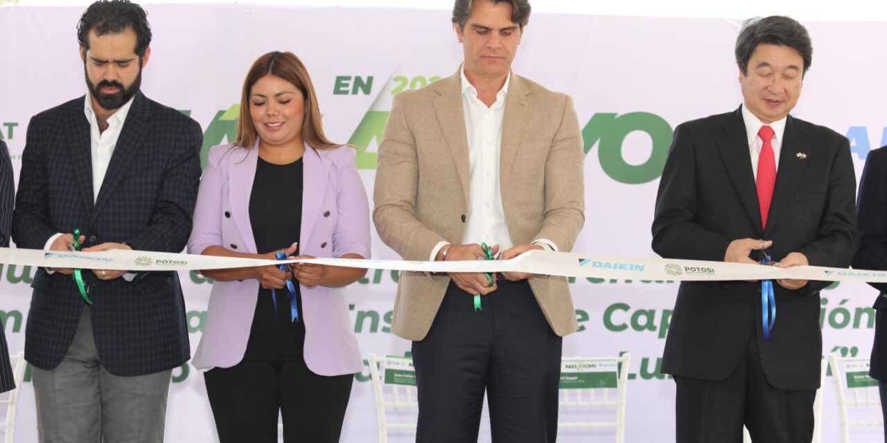 Gobierno inaugura centro de entrenamiento y reclutamiento Daikin