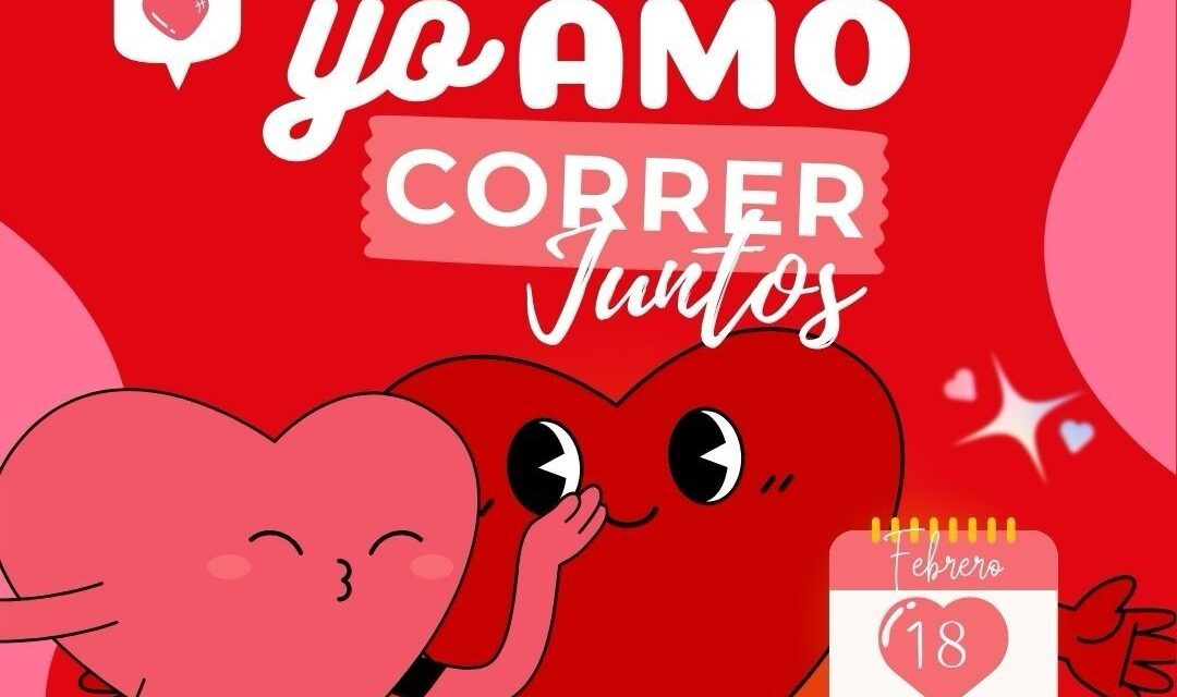 El Gobierno de la Capital realizará la convivencia atlética “Yo Amo Correr Juntos” en el marco del Día del Amor y la Amistad