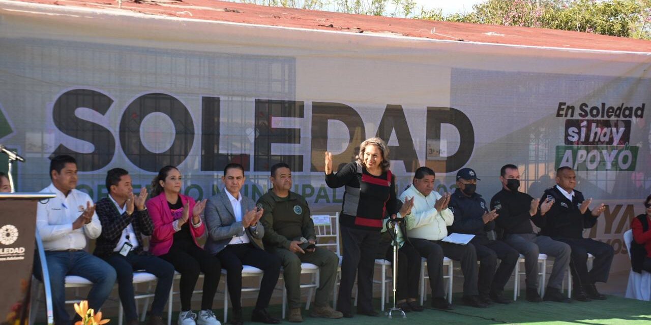 “Escuela segura” llega a primaria de Fracción Rivera, en Soledad de GS