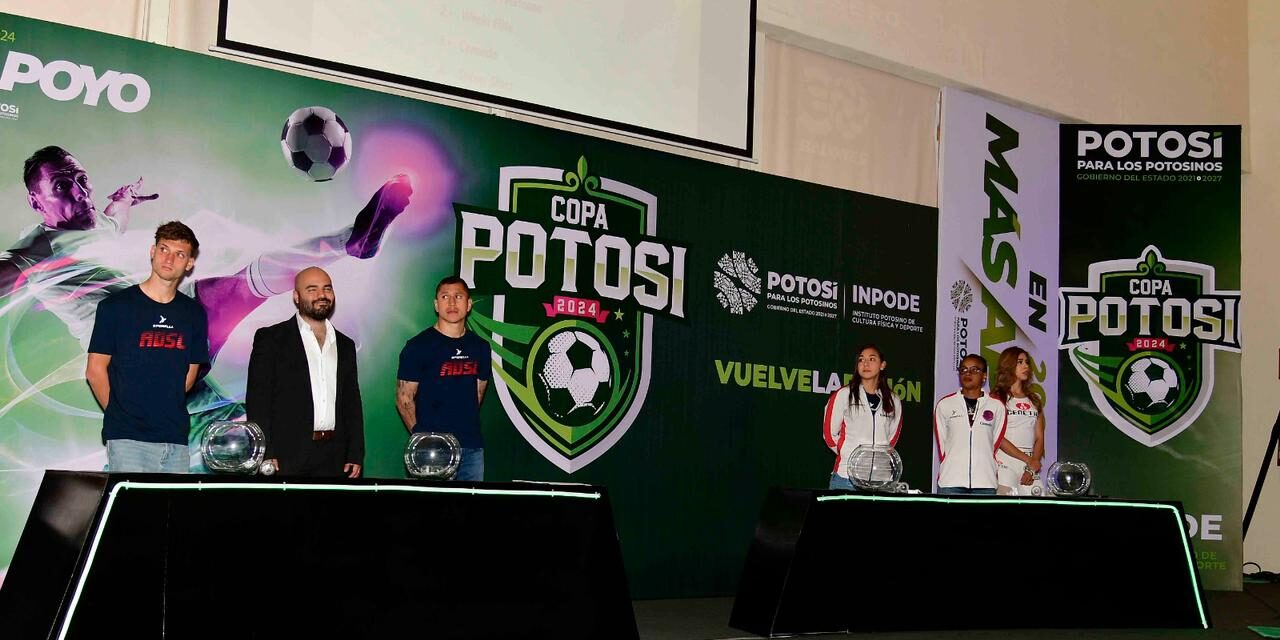 Con sorteo de juegos arranca la emoción de la Copa Potosí 2024