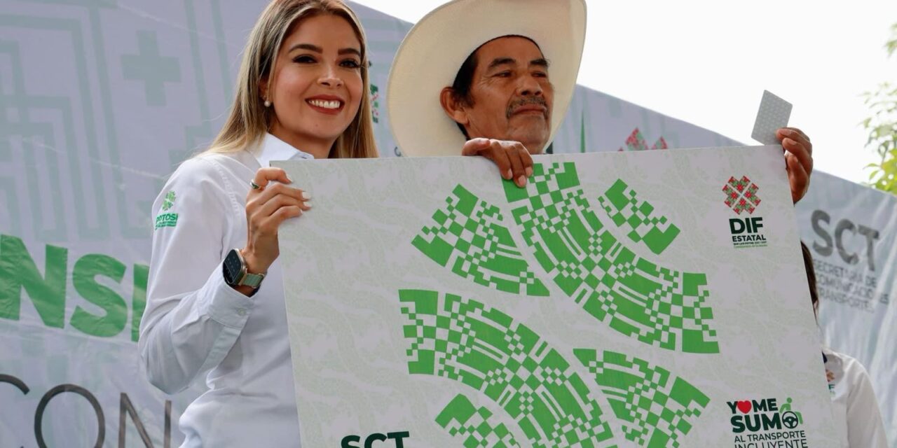 Promueve DIF estatal movilidad con inclusión en la Huasteca