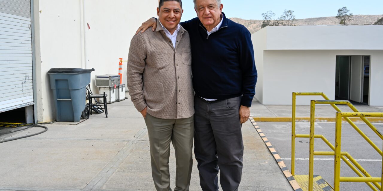 Ricardo Gallardo presentó a AMLO paquete de obras por 4 mil 200 millones de pesos