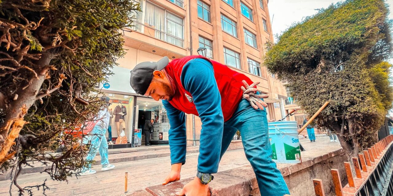 Gobierno de San Luis Capital sigue sumando acciones de conservación y mejora de imagen urbana del Centro Histórico