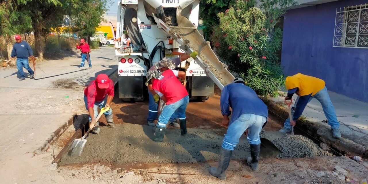 Gobierno de la Capital refuerza las acciones para la mejora constante de las Vialidades Potosinas