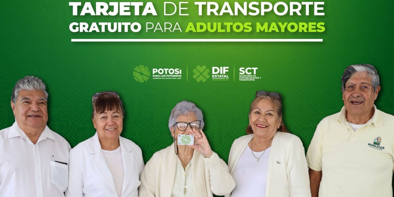 DIF estatal amplía programa de transporte gratuito a adultos mayores