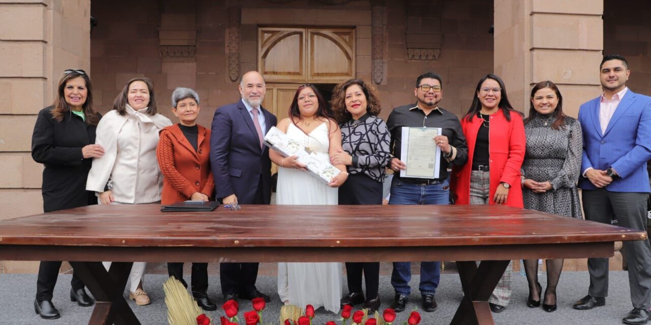 Las bodas simultáneas son un acto de amor, de compromiso y de unión familiar: Estela Arriaga, Presidenta del DIF Municipal