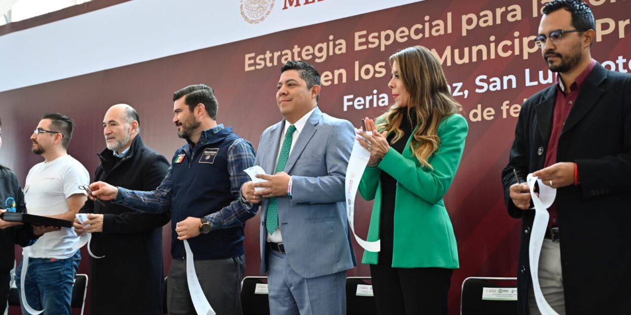 Ricardo Gallardo reafirma su compromiso para la construcción de la paz