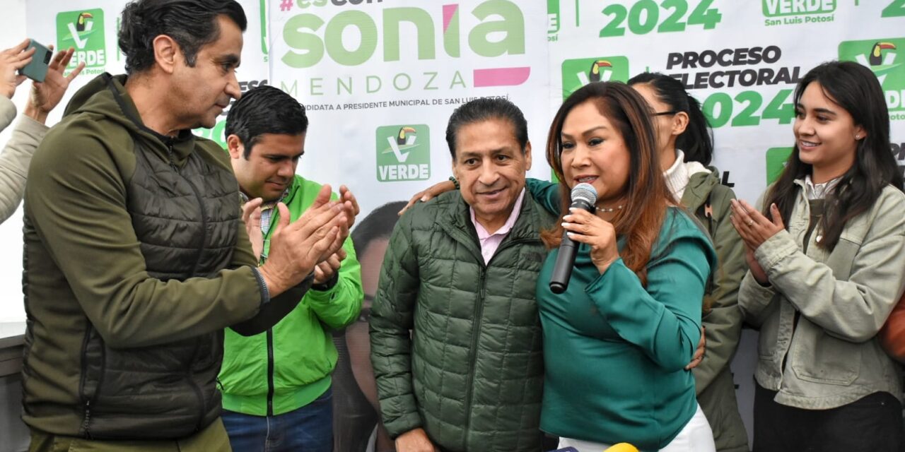 Sonia Mendoza hace un llamado a la unidad del PVEM
