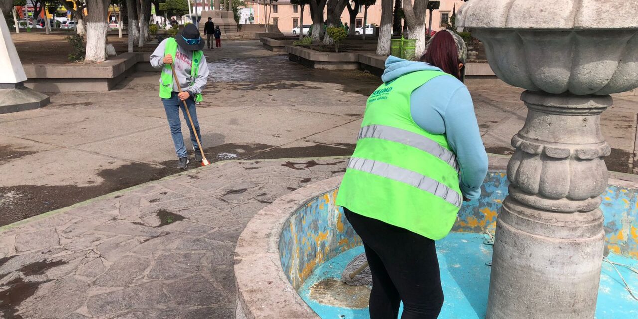 Operativos activos para preservar espacios públicos en óptimas condiciones, en Soledad