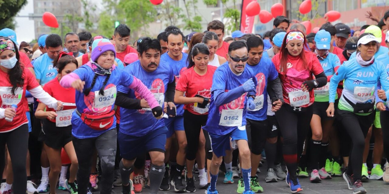 Más de 3 mil participantes en la Carrera #YoAmoCorrerJuntos, organizada por el Gobierno de la Capital