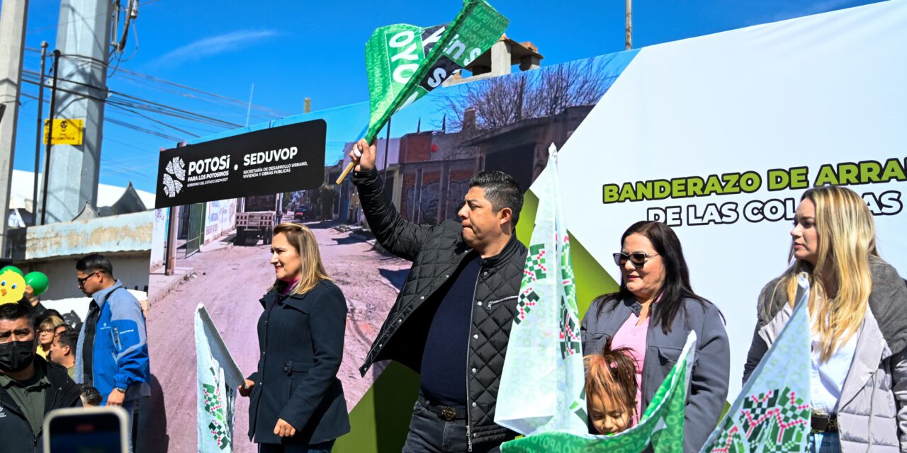 Ricardo Gallardo brinda más apoyo en obras para la zona metropolitana