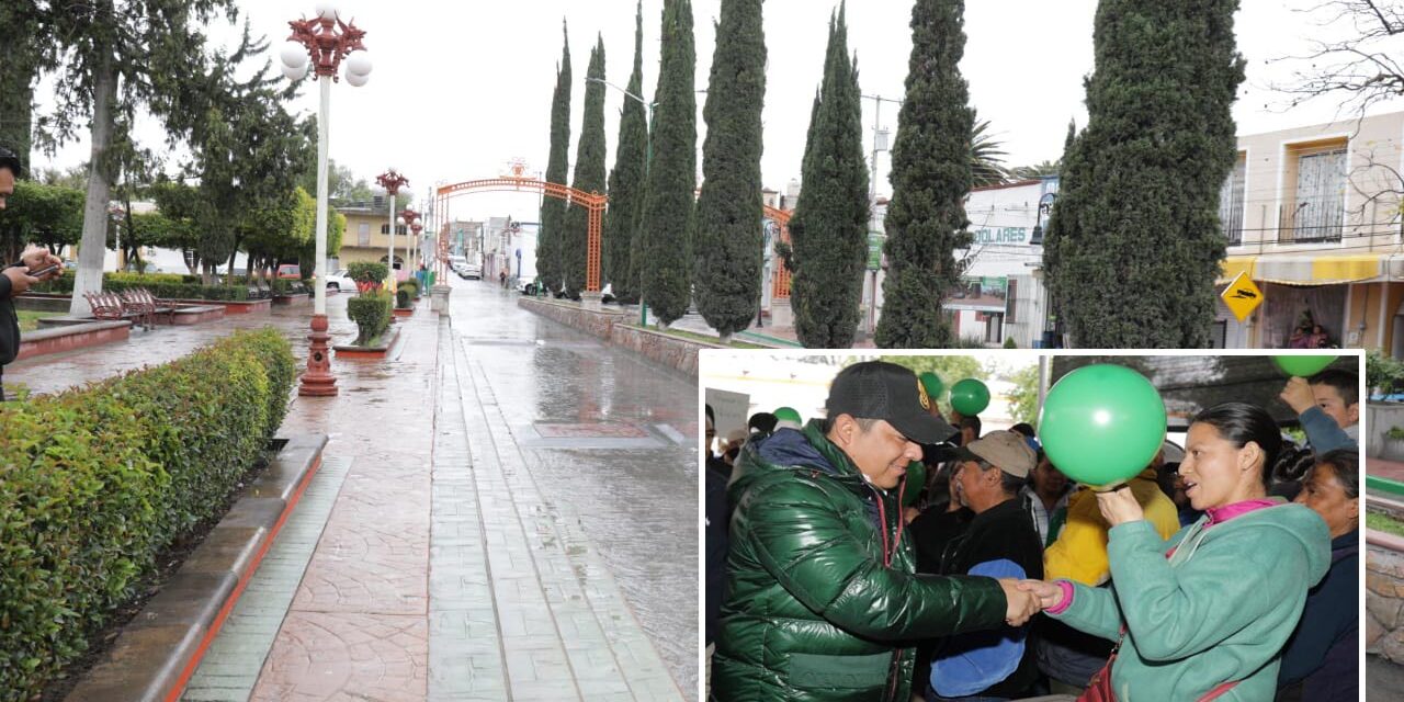 Ricardo Gallardo transforma a Venado con nuevas calles