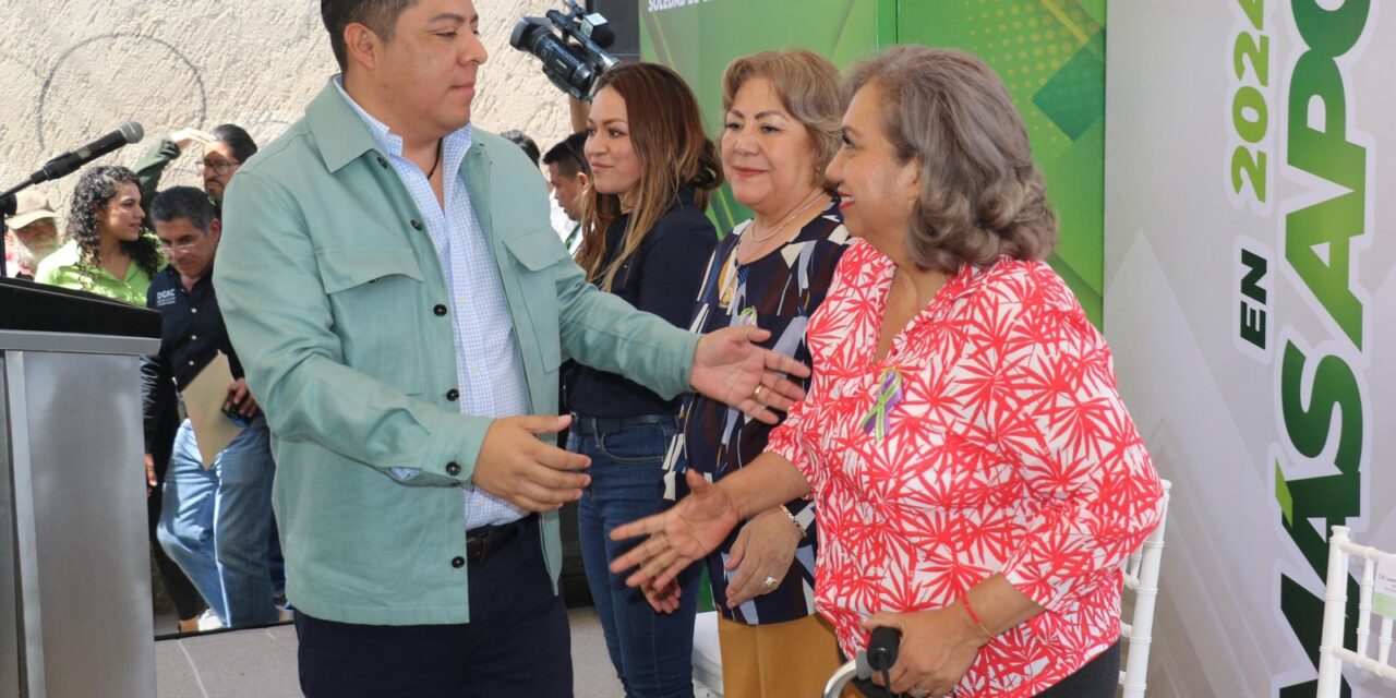 Estado y Ayto de Soledad arrancan histórica pavimentación de calles en Col. Rancho Blanco