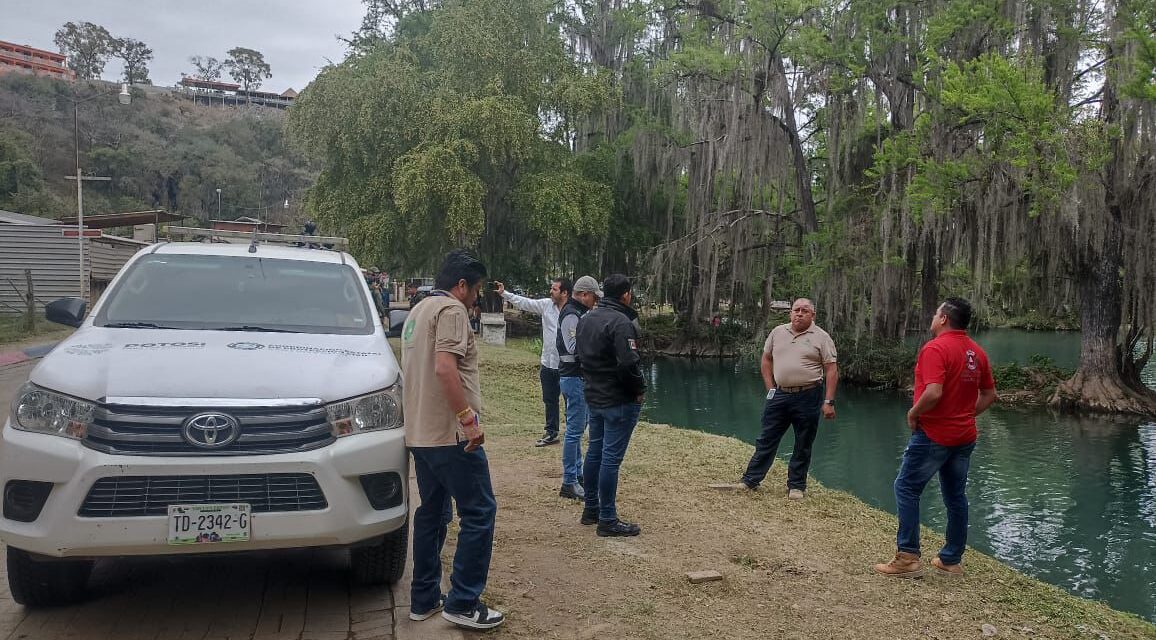 Supervisan acciones de prevención en parajes de San Luis Potosí