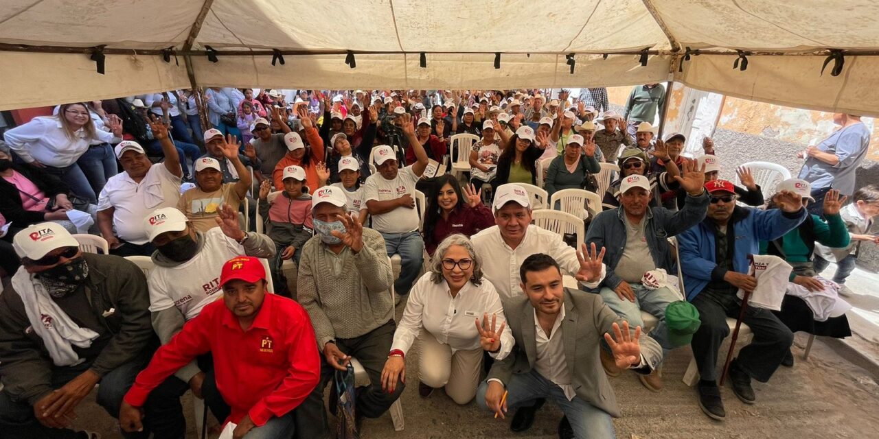 Rita Rodríguez, candidata al Senado por SLP, continúa su gira en Salinas y Ahualulco