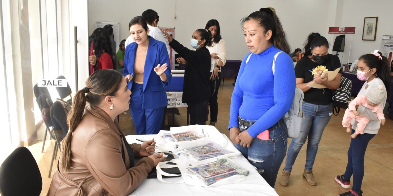 Poder ejecutivo estatal brinda servicios institucionales a mujeres