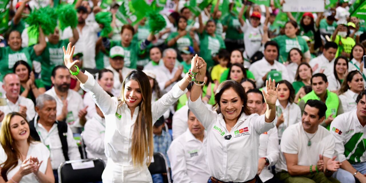 Arrancó la aplanadora verde en todo San Luis Potosí; candidatos van por 5 de 5 y carro completo
