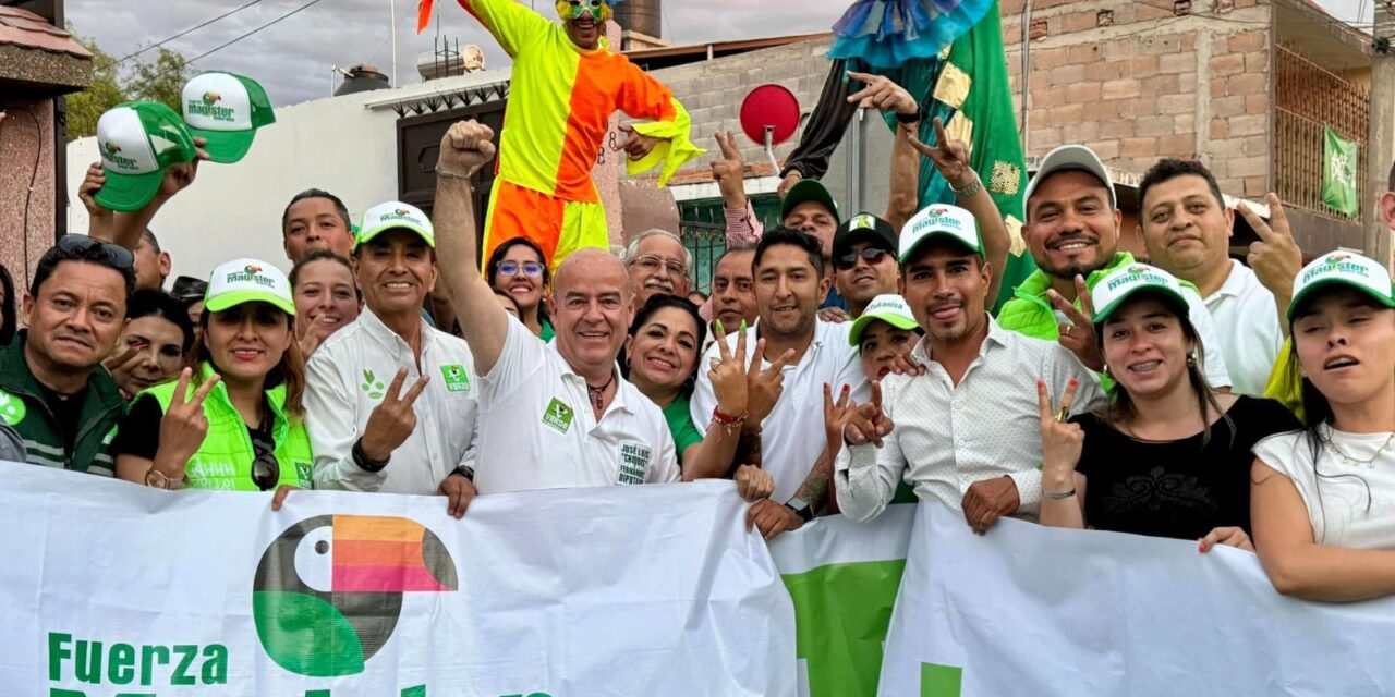 Arrasan los candidatos del Partido Verde en el primer mes de campaña