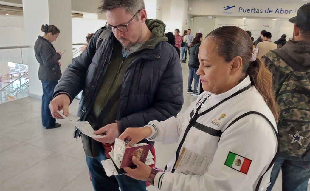 Saldo blanco tras regreso de connacionales por vacaciones