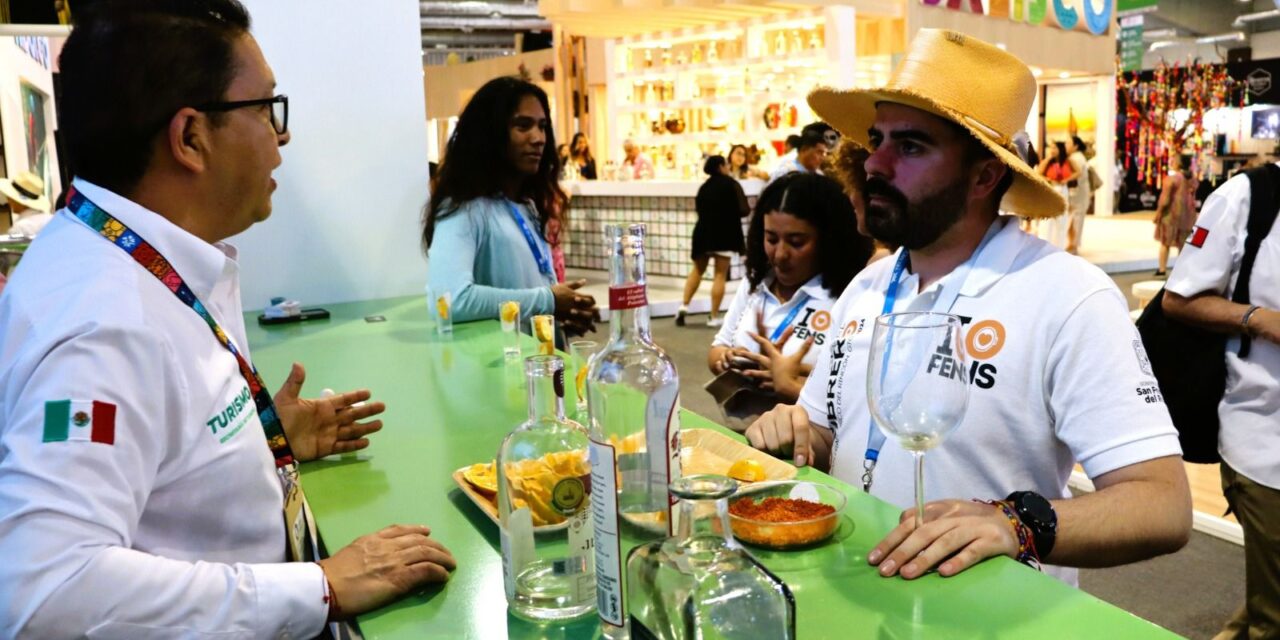 Mezcales potosinos se posicionan en tianguis turístico