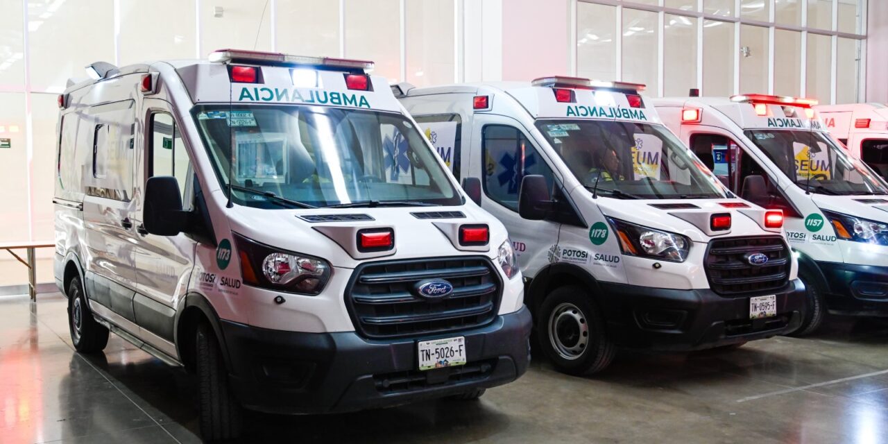 Garantizan acceso a la salud con más ambulancias