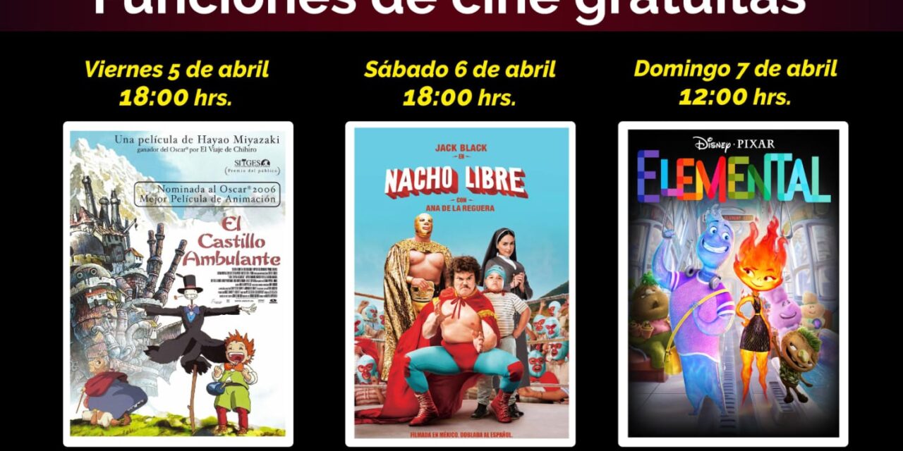 Gobierno de Soledad invita a proyección de películas gratuitas para niños