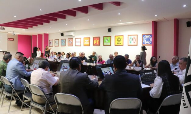 Coordinan acciones de seguridad para candidatas y candidatos