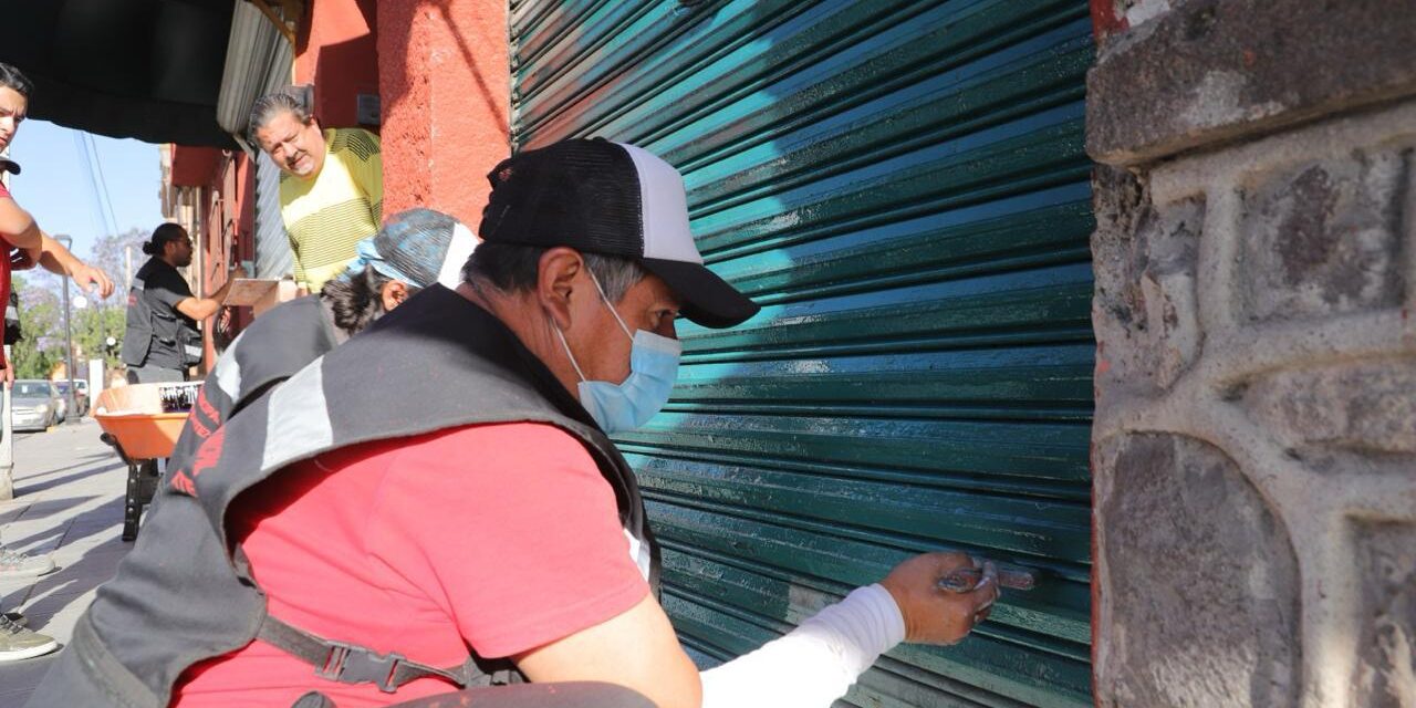 Ayuntamiento de SLP inicia el mes con acciones de regeneración urbana en la capital