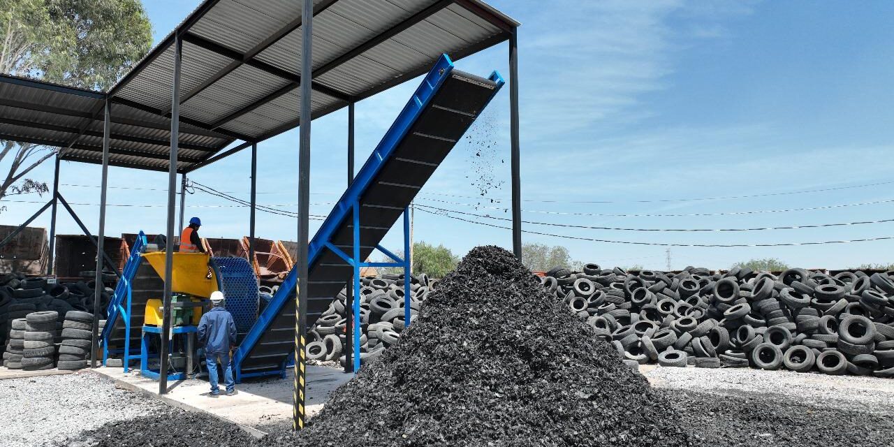 Ayuntamiento de SLP evita daños ambientales, con la recolección de más de 32 mil llantas inservibles